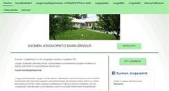 Desktop Screenshot of joogaliitto.fi