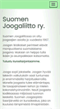 Mobile Screenshot of joogaliitto.fi